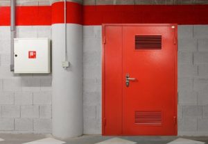 Противопожарная дверь для электрощитовых комнат / серия FRM33420